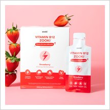 Zooki B12 30 Strawberry Coloured