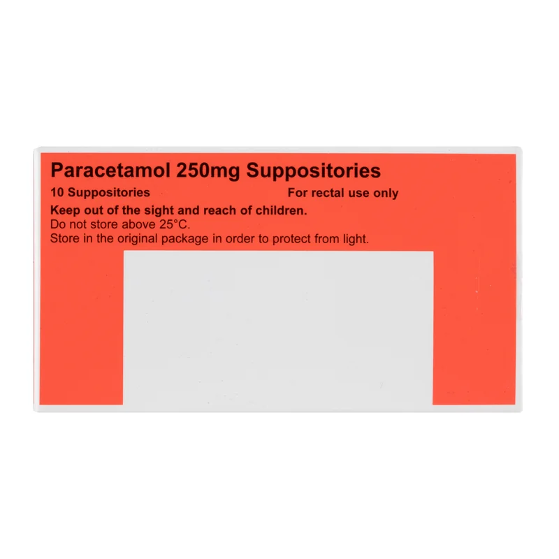Paracetamol 250mg Suppositories