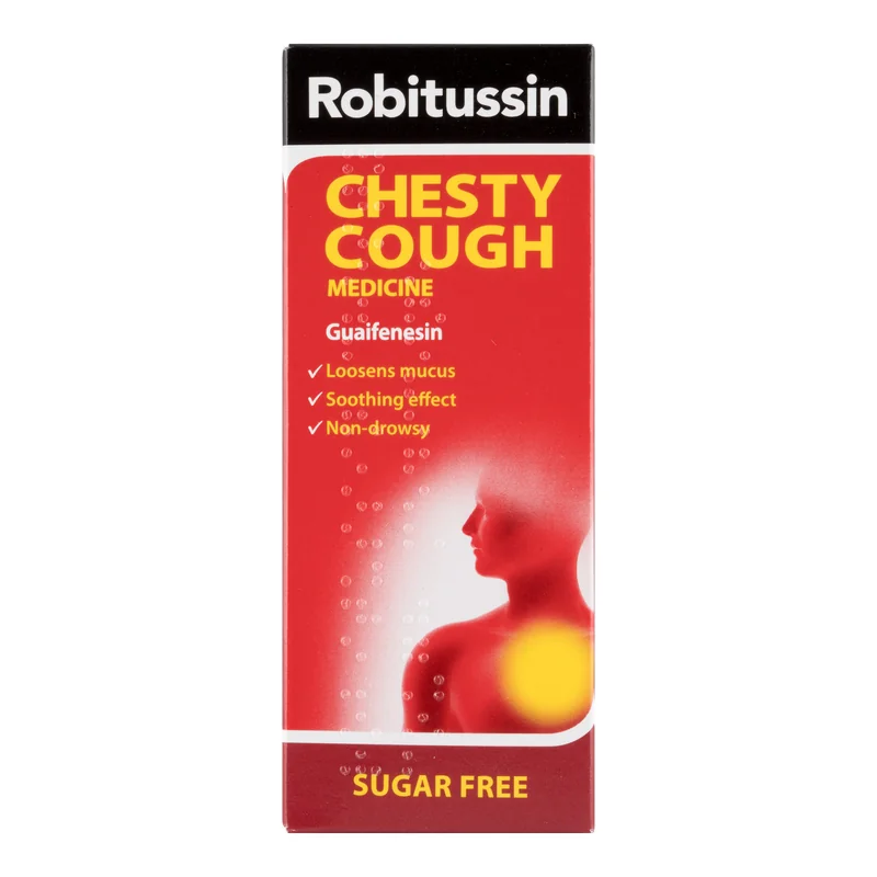 Robitussin Chesty Cough Sugar-Free