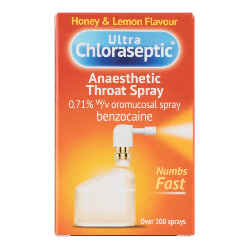 Ultra Chloraseptic Throat Spray Honey & Lemon