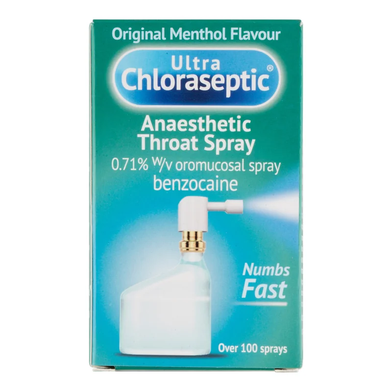 Ultra Chloraseptic Throat Spray Original Menthol
